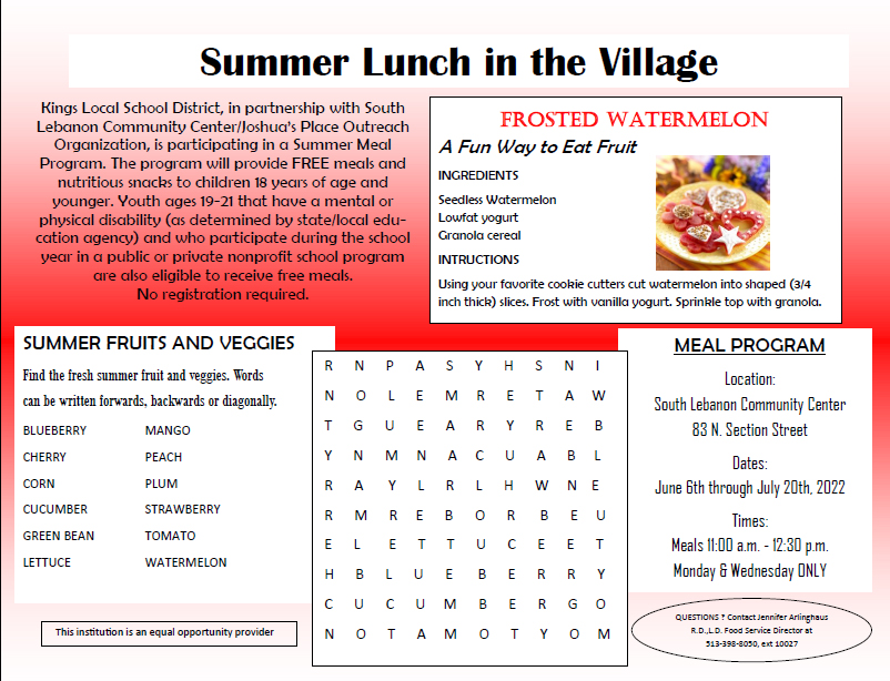 summer meals